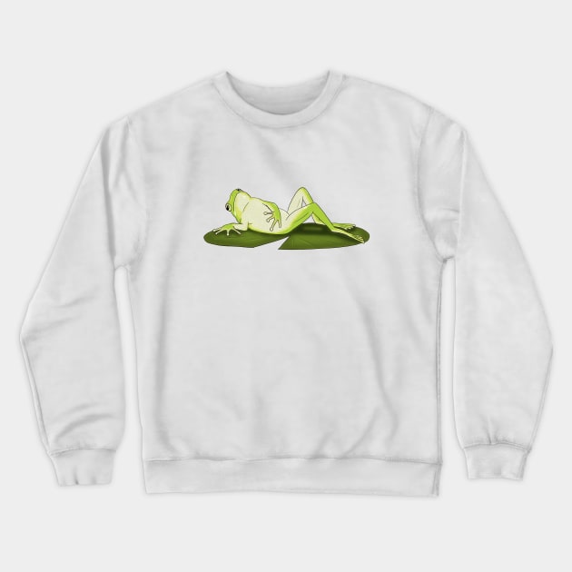 Sexy Frog Crewneck Sweatshirt by TPatthemalfoys